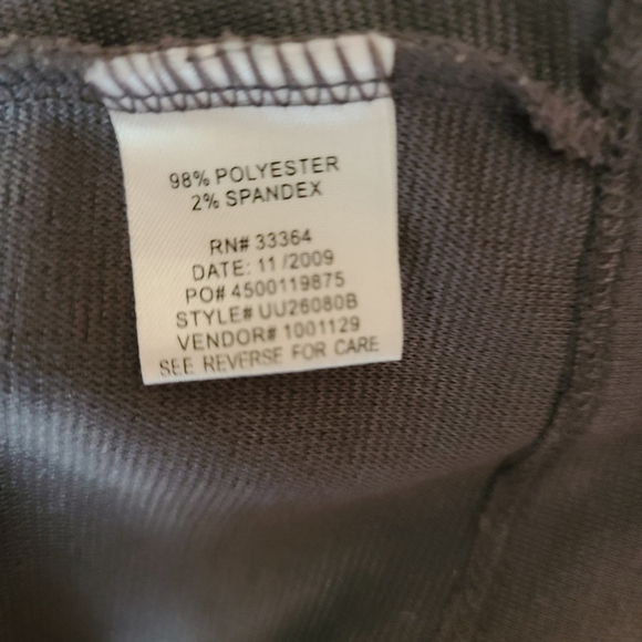 Energie Women's L Gray Jacket with 3/4 Roll-Up Sleeves - Picture 6 of 11